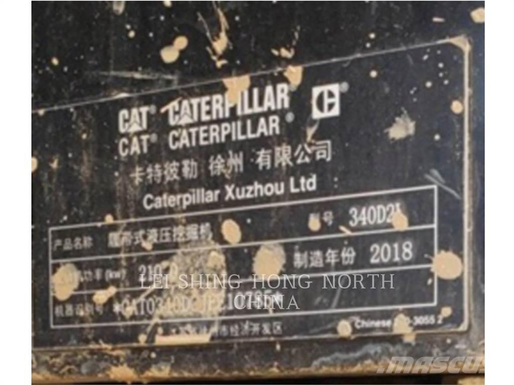 CAT 340D2L Koparki gąsienicowe