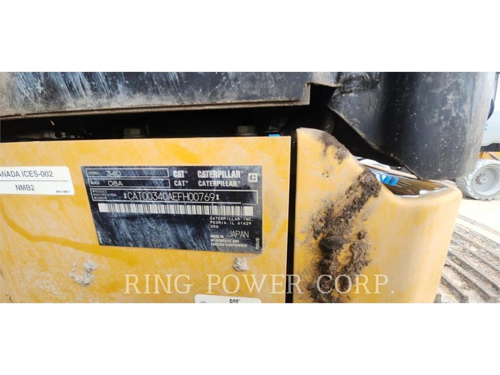 CAT 340TC Koparki gąsienicowe