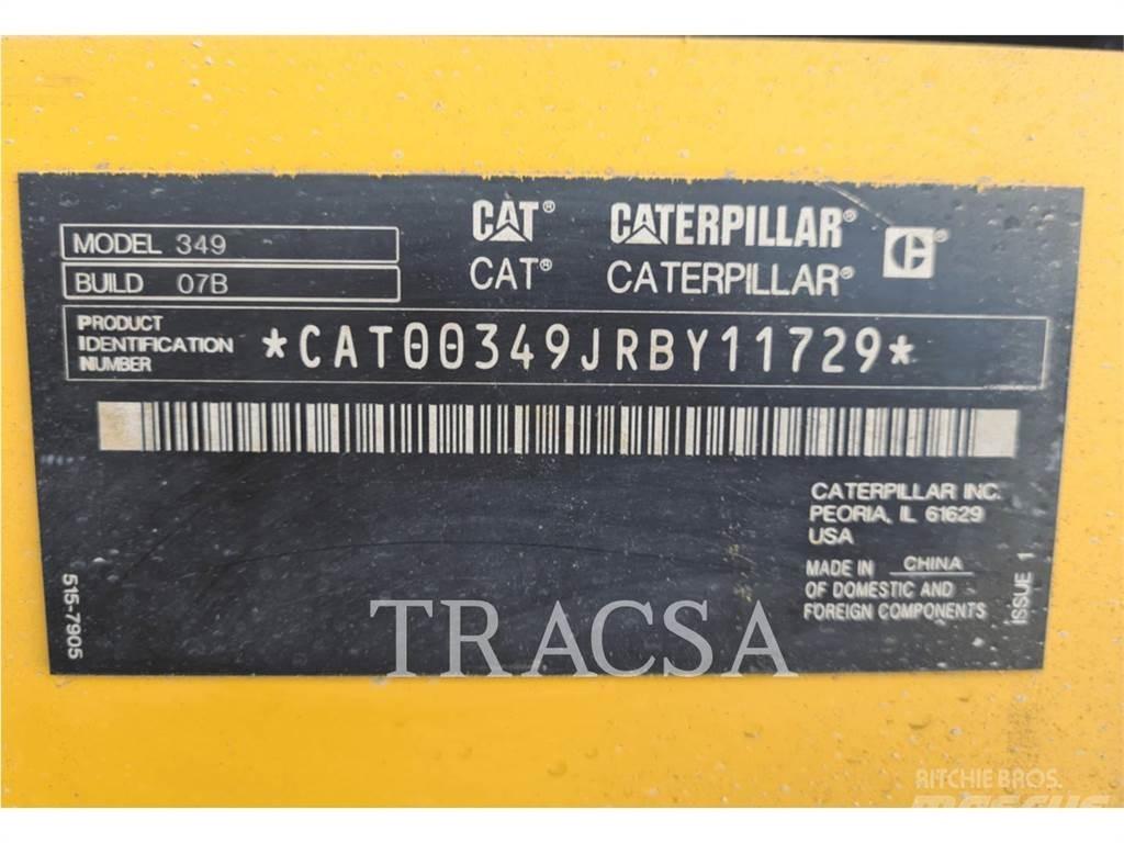 CAT 349 Koparki gąsienicowe