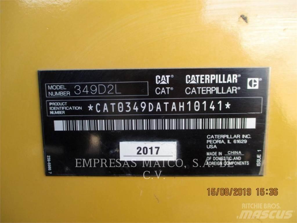 CAT 349D2L Koparki gąsienicowe