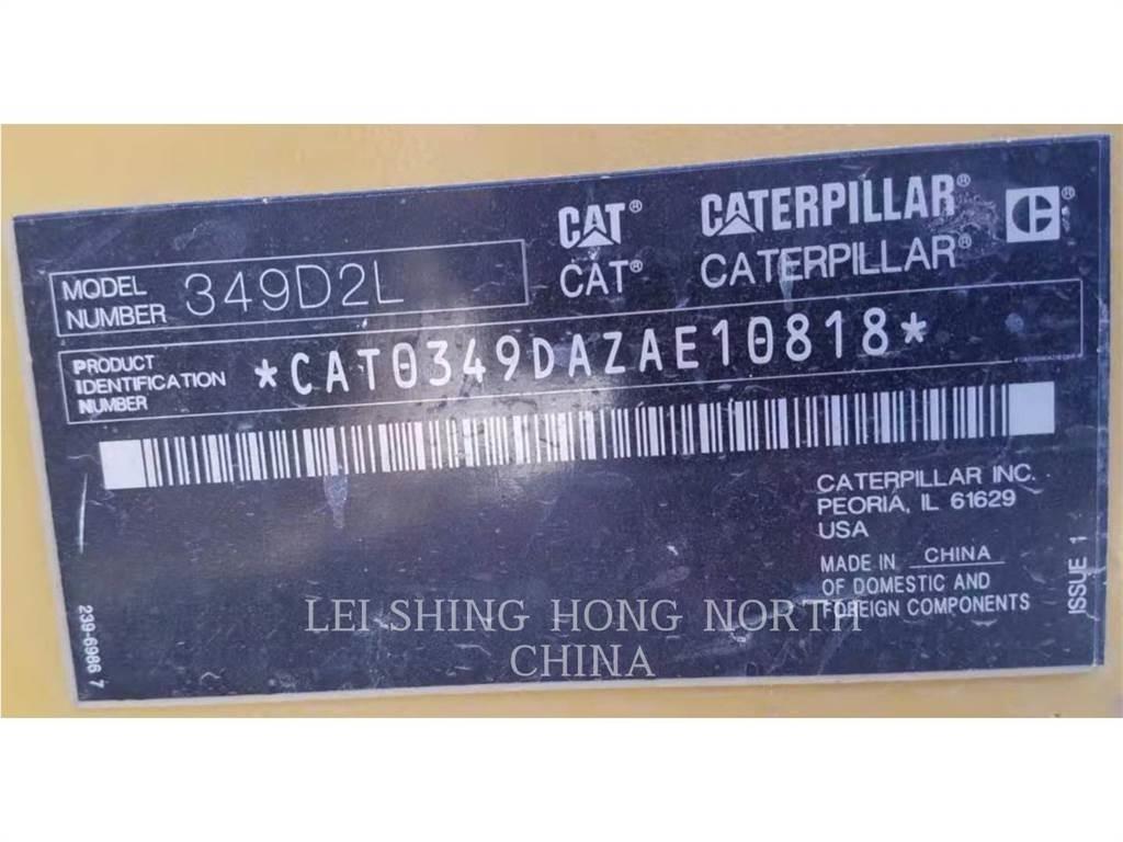 CAT 349D2L Koparki gąsienicowe
