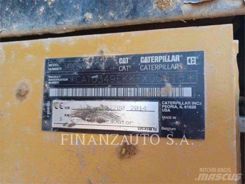 CAT 349E Koparki gąsienicowe