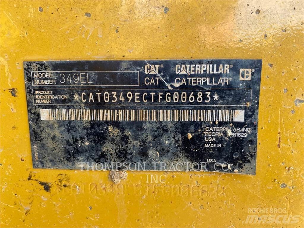 CAT 349EL Koparki gąsienicowe