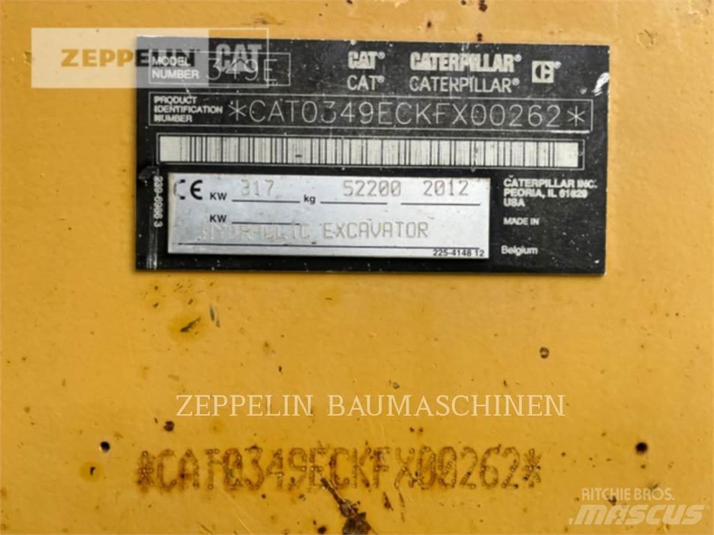 CAT 349EL Koparki gąsienicowe