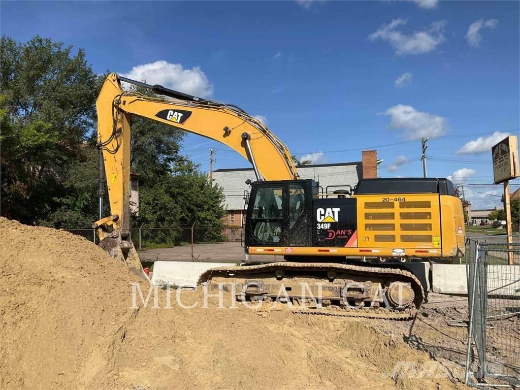 CAT 349FL + Koparki gąsienicowe