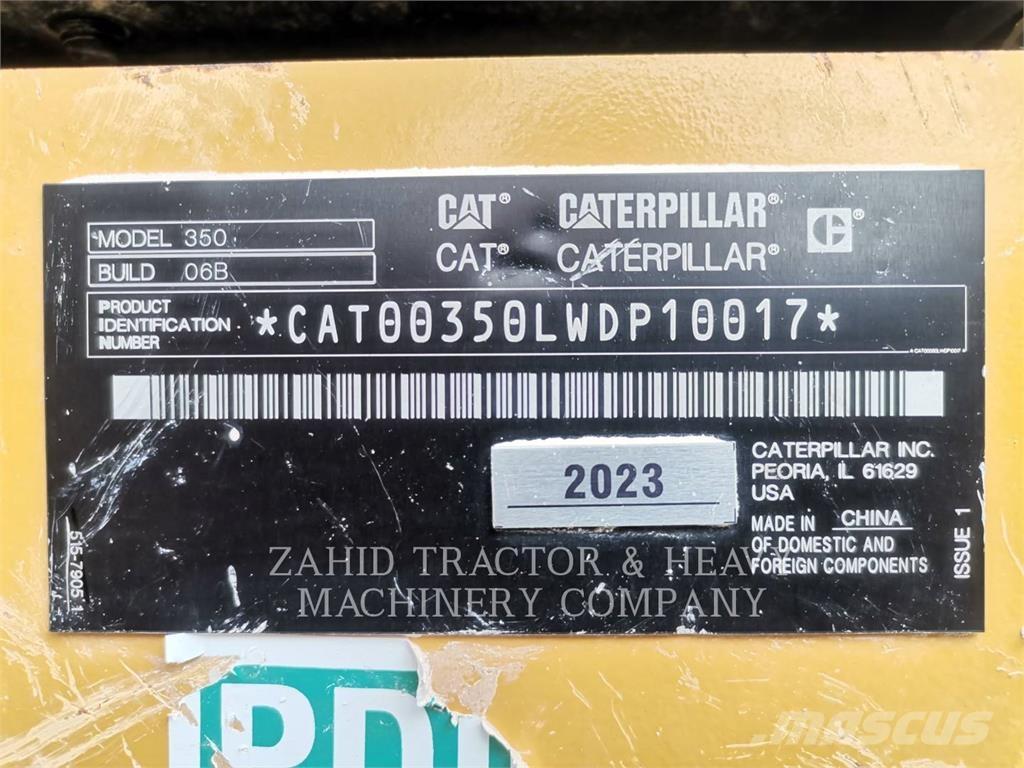 CAT 350-06 Koparki gąsienicowe
