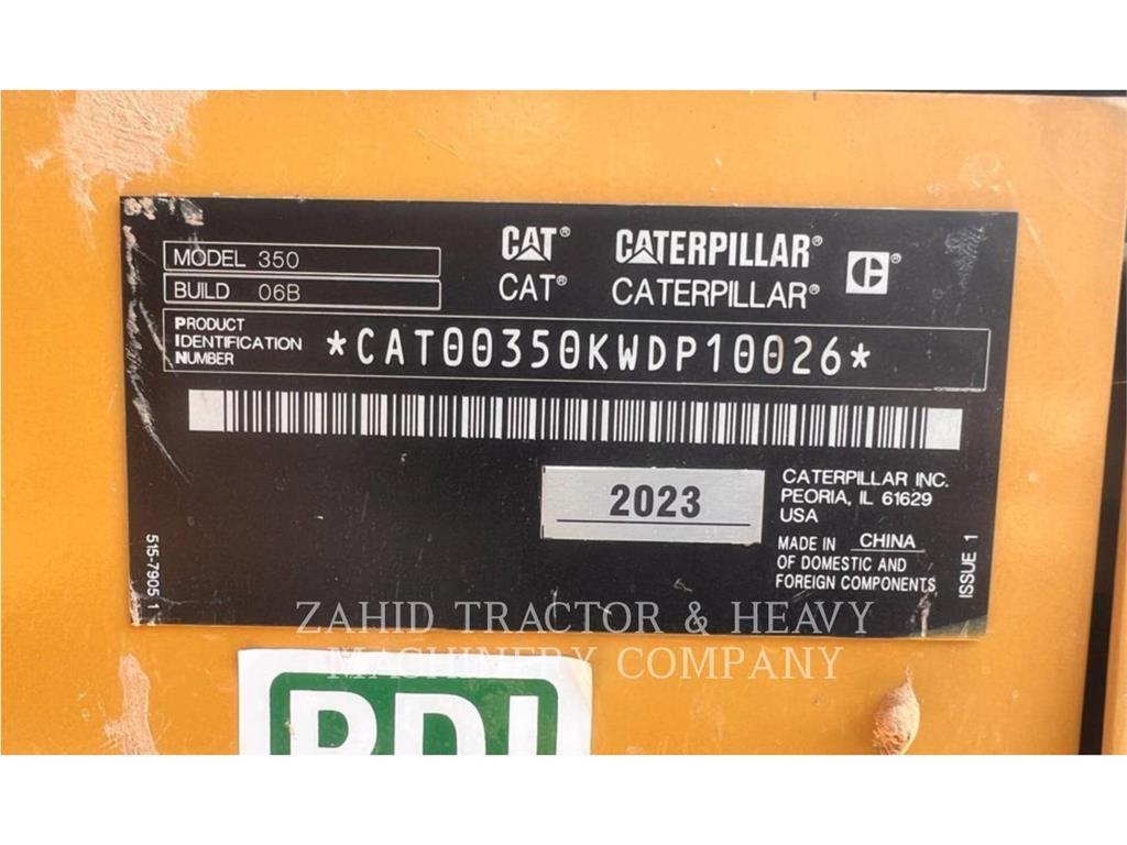CAT 350-06 Koparki gąsienicowe