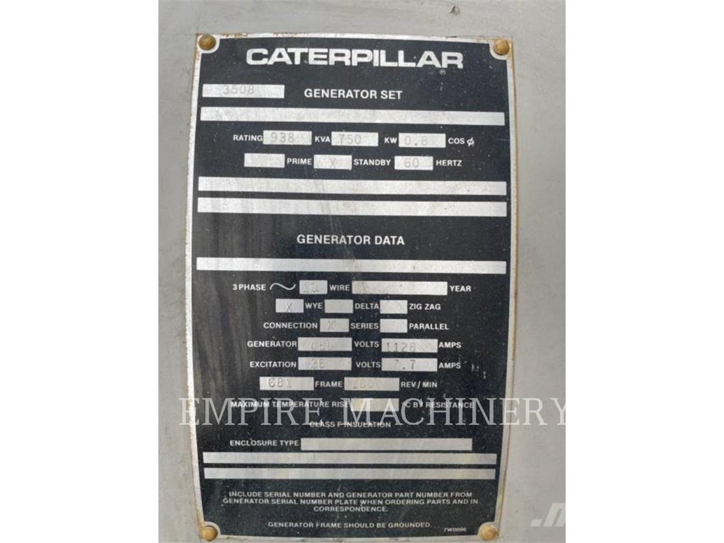 CAT 3508 Agregaty prądotwórcze Diesla
