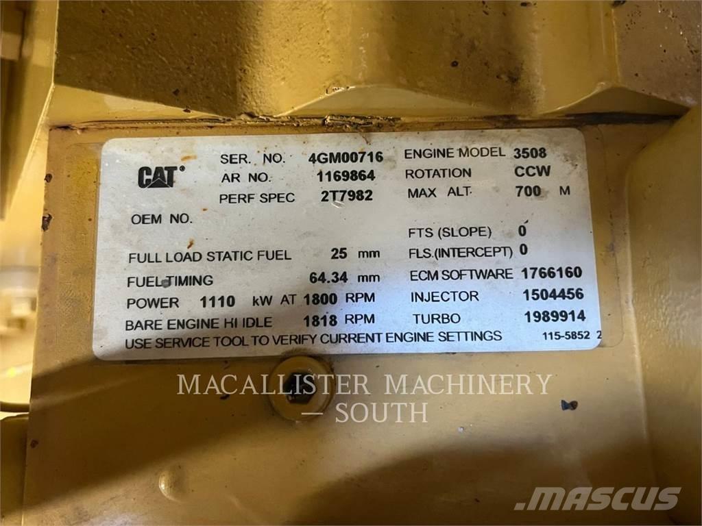 CAT 3508B Agregaty prądotwórcze Diesla