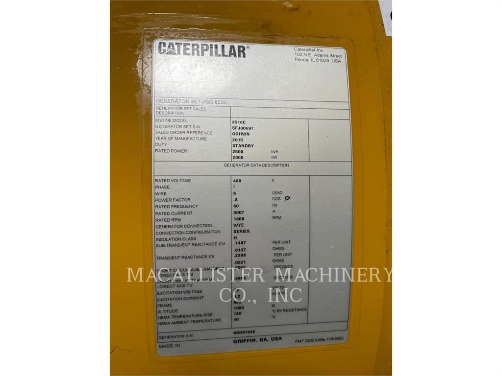 CAT 3516C Agregaty prądotwórcze Diesla