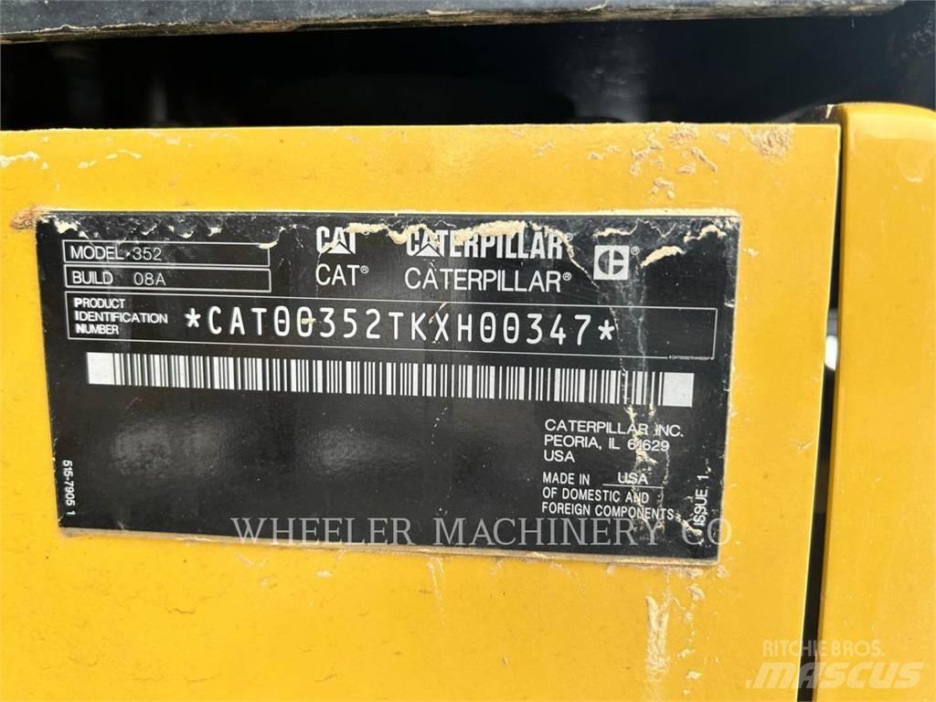 CAT 352 Koparki gąsienicowe
