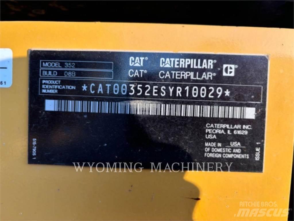 CAT 352 Koparki gąsienicowe