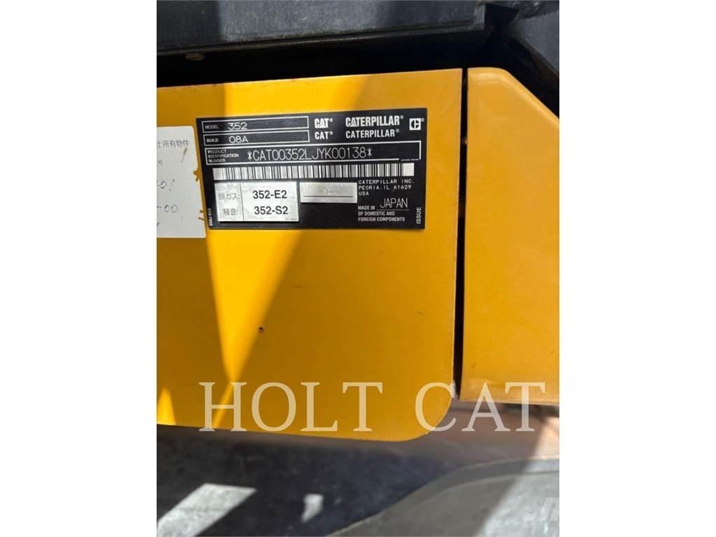CAT 352 11 Koparki gąsienicowe