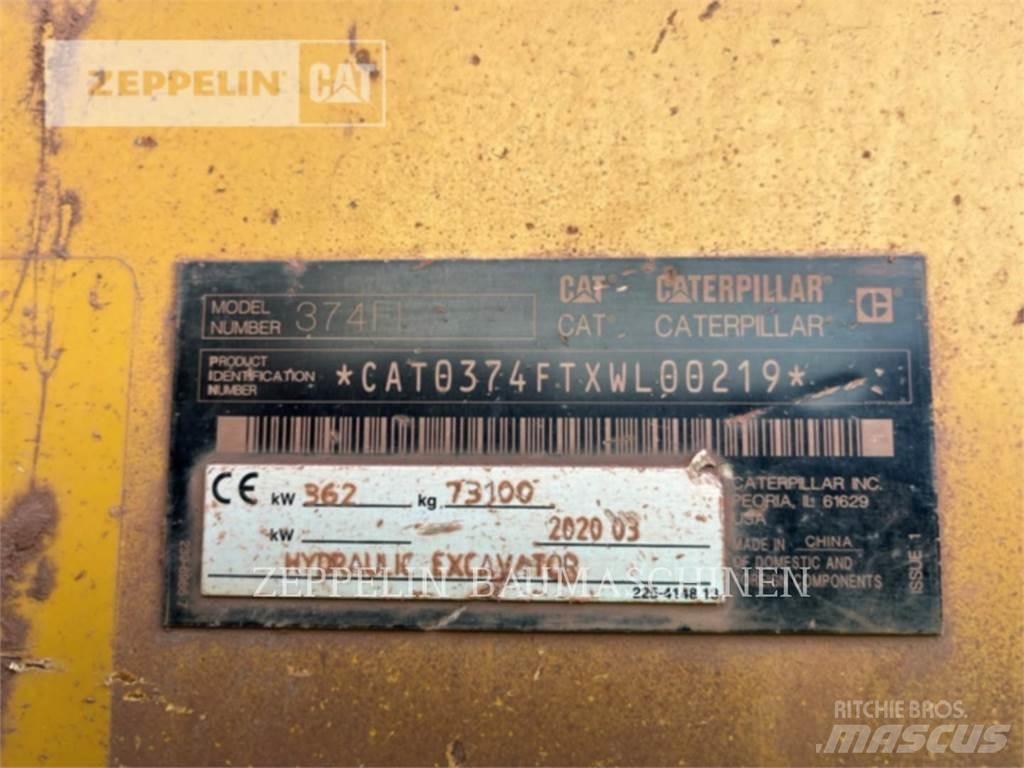 CAT 374FL Koparki gąsienicowe
