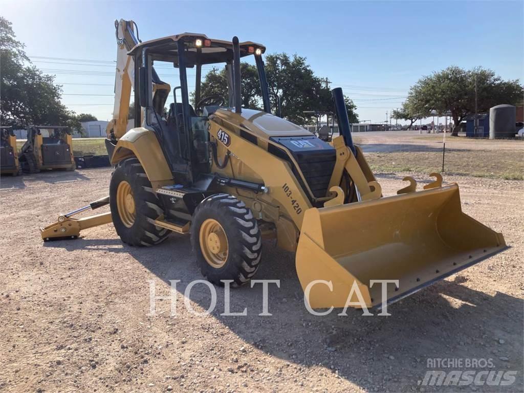 CAT 415-07 Koparko-ładowarki
