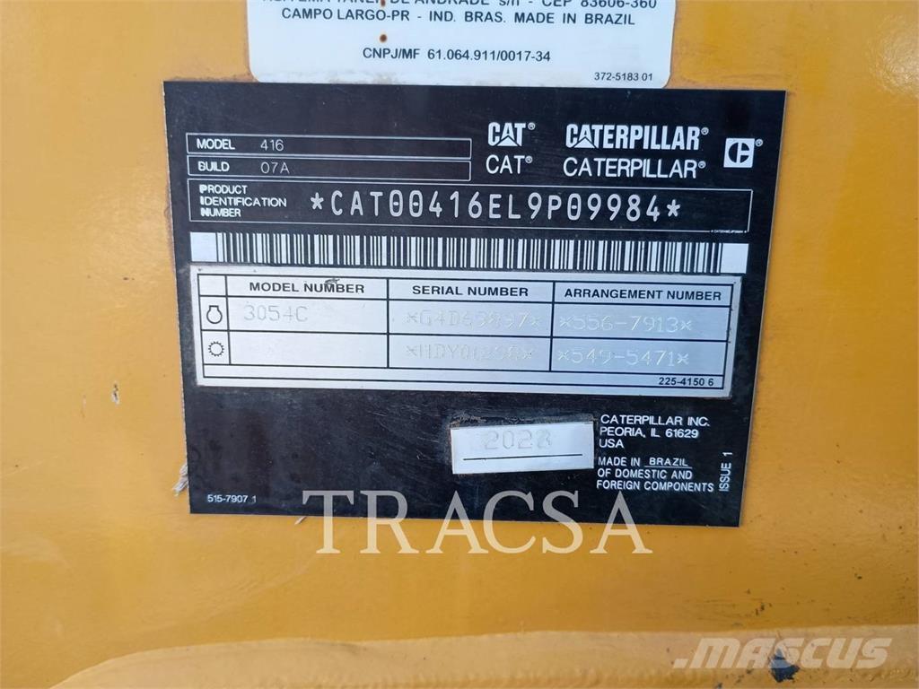 CAT 416 Koparko-ładowarki