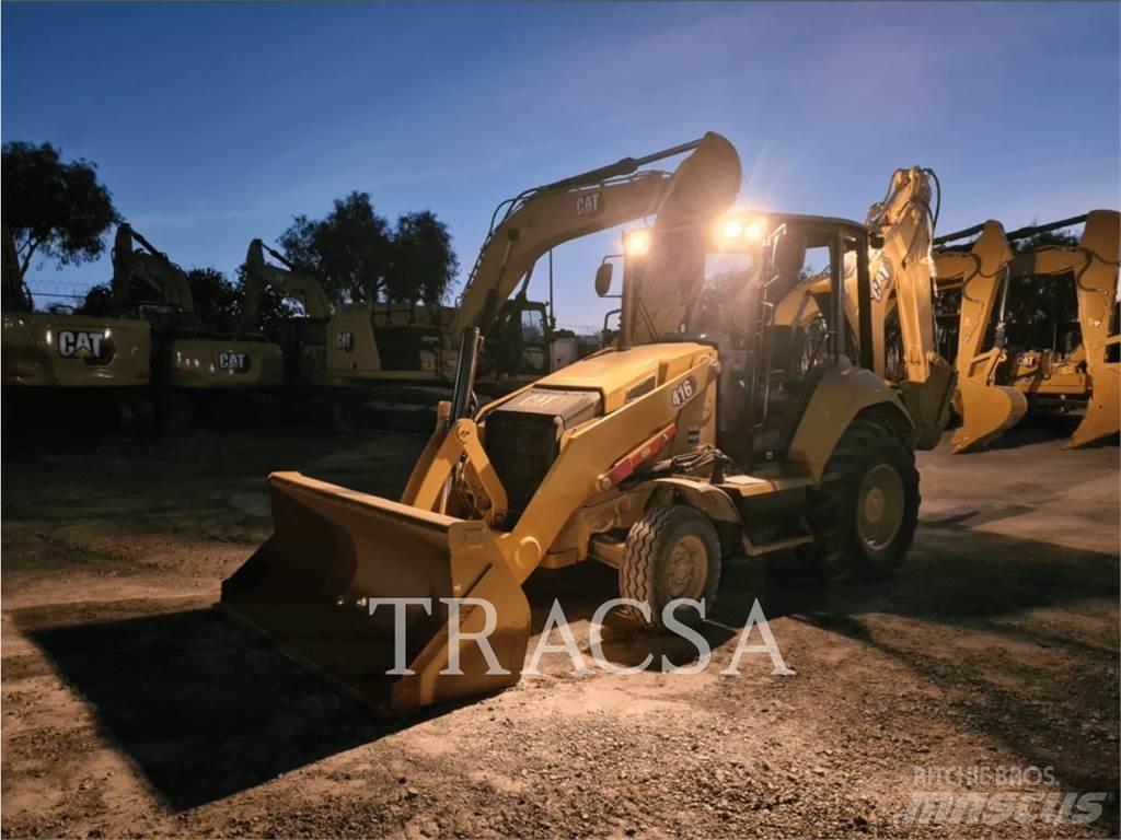 CAT 416 Koparko-ładowarki
