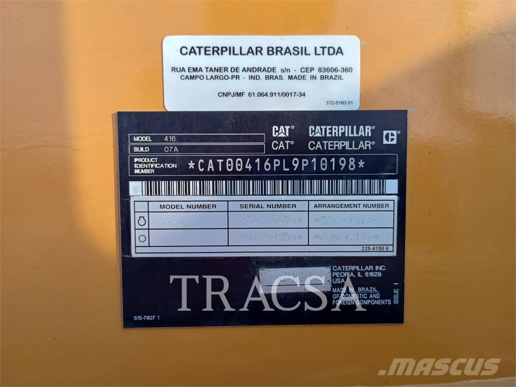 CAT 416 Koparko-ładowarki
