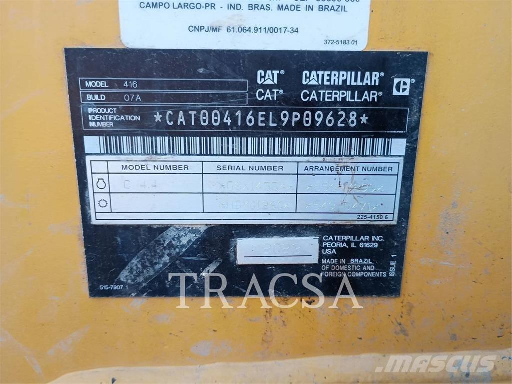 CAT 416 Koparko-ładowarki