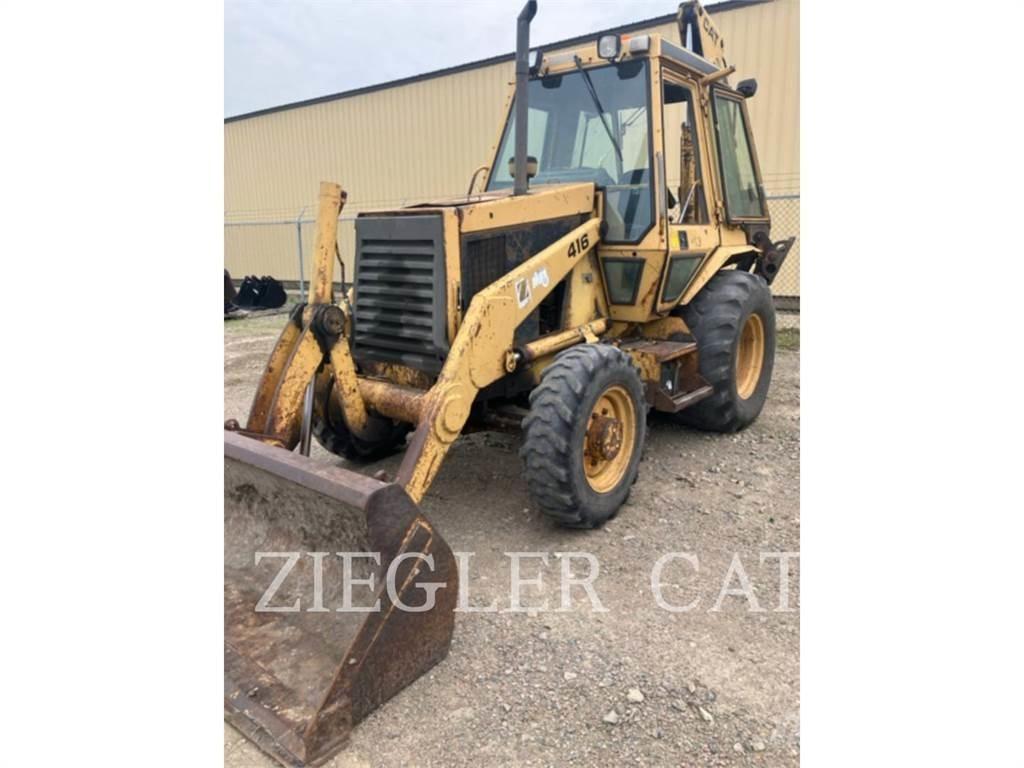 CAT 416 Koparko-ładowarki