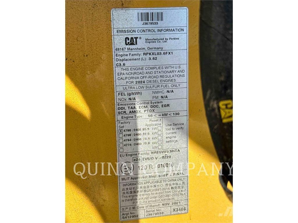 CAT 416 Koparko-ładowarki