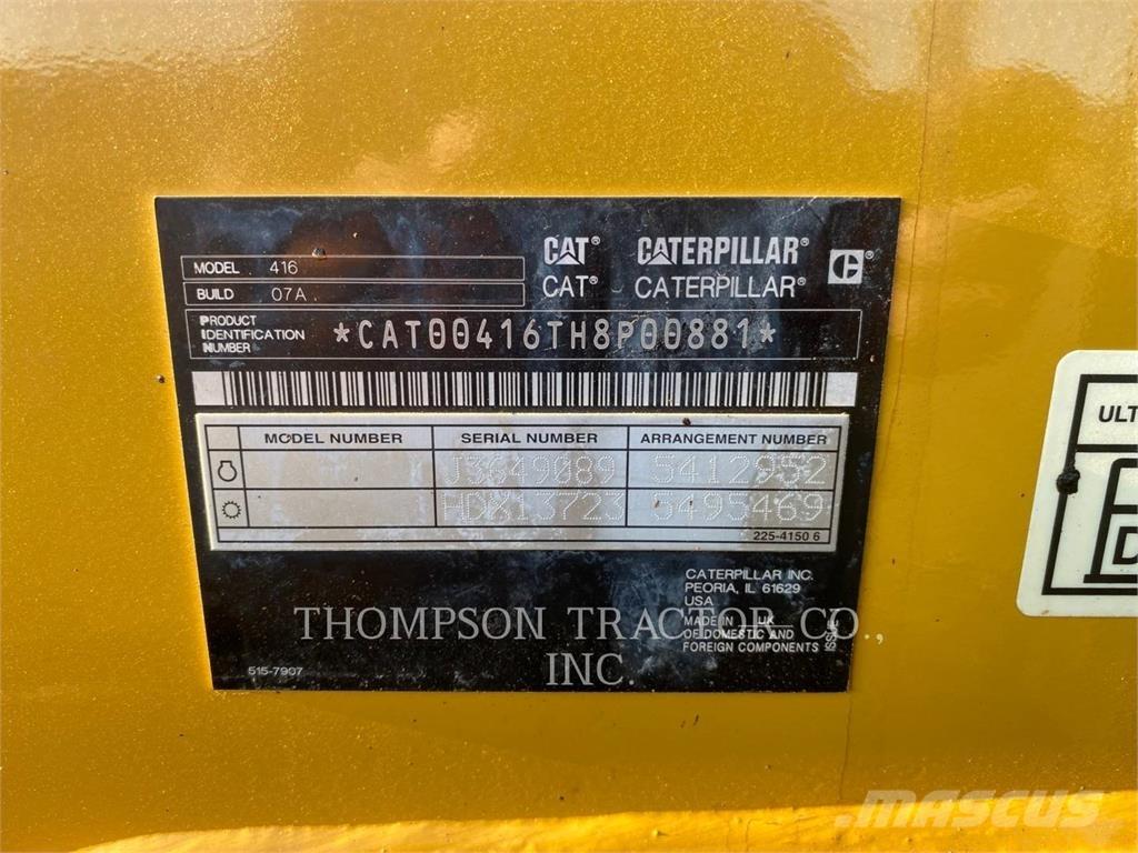 CAT 416 Koparko-ładowarki