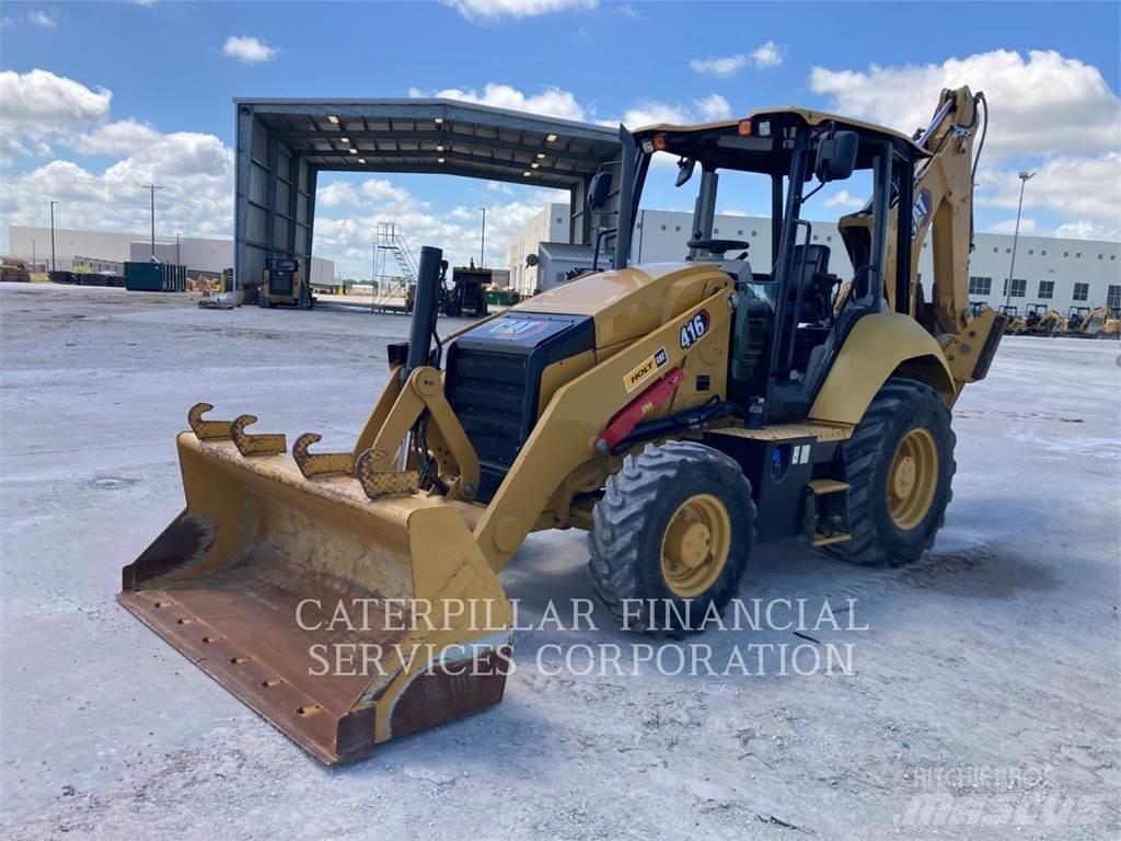 CAT 416-07 Koparko-ładowarki