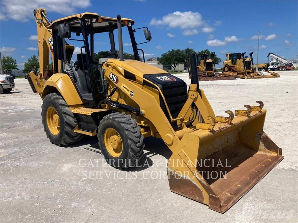 CAT 416-07 Koparko-ładowarki