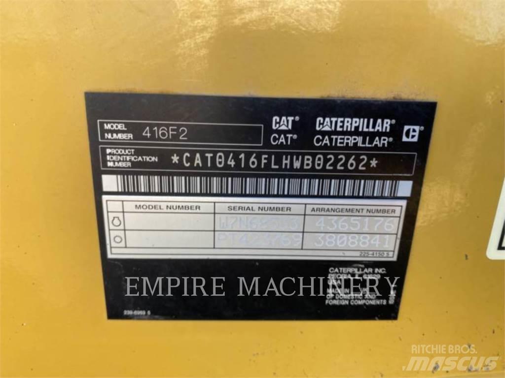 CAT 416F2 4EO Koparko-ładowarki