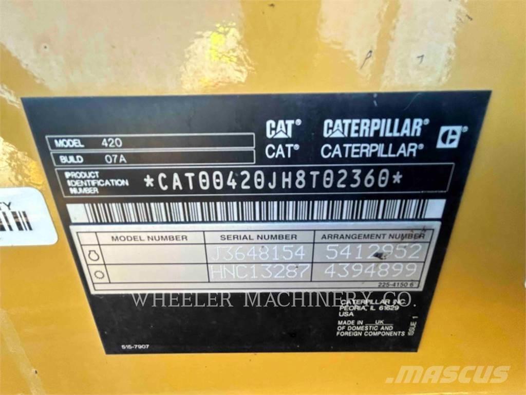 CAT 420 Koparko-ładowarki