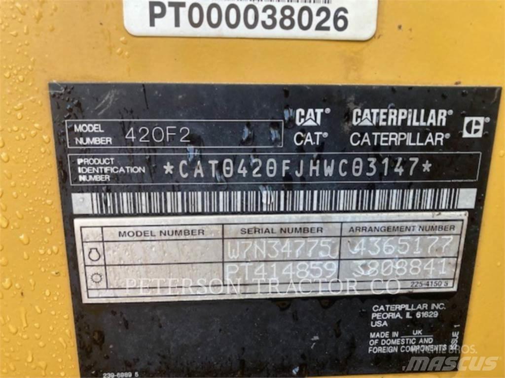 CAT 420F2 Koparko-ładowarki