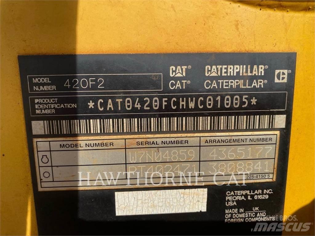 CAT 420F2 Koparko-ładowarki