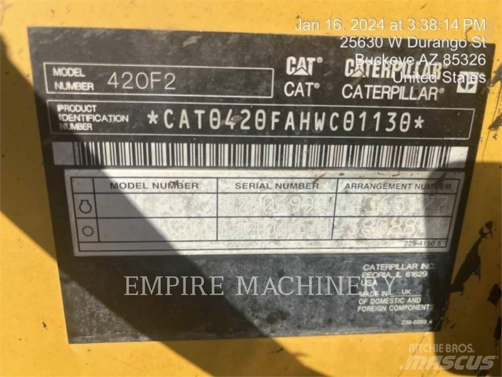 CAT 420F2 4EOP Koparko-ładowarki