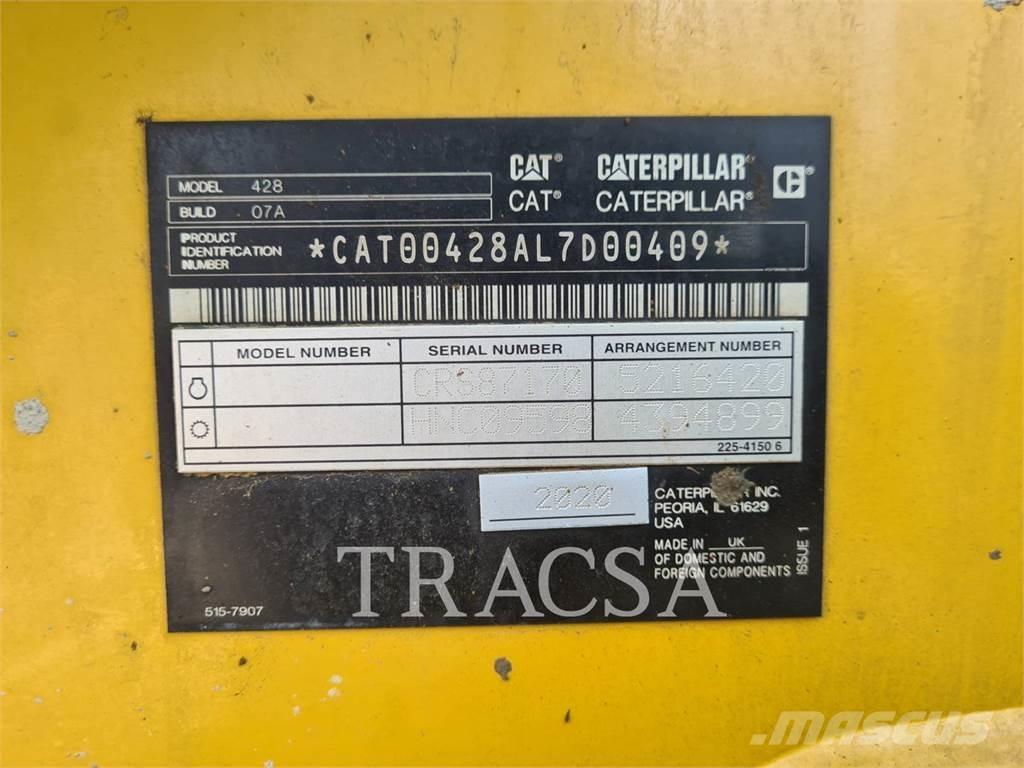 CAT 428 Koparko-ładowarki