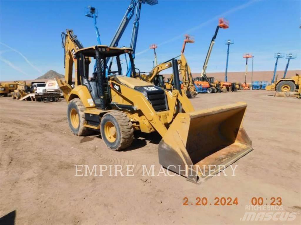 CAT 440-07 4EO Koparko-ładowarki