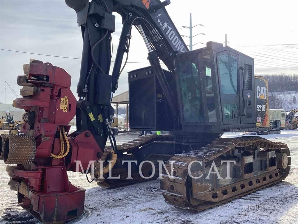 CAT 521B Harwestery gąsienicowe
