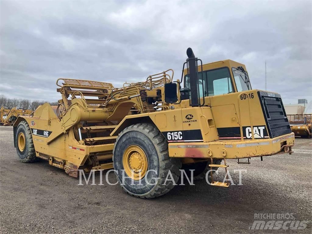 CAT 615CII A Skrobaki