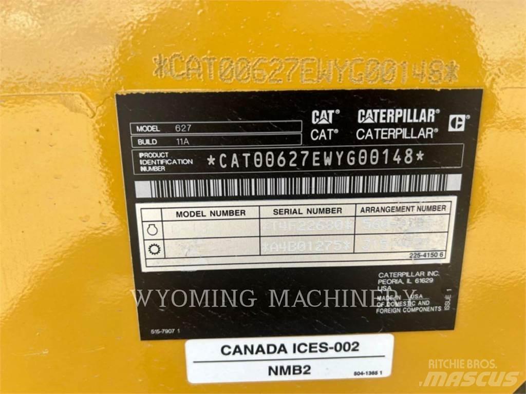 CAT 627 Skrobaki