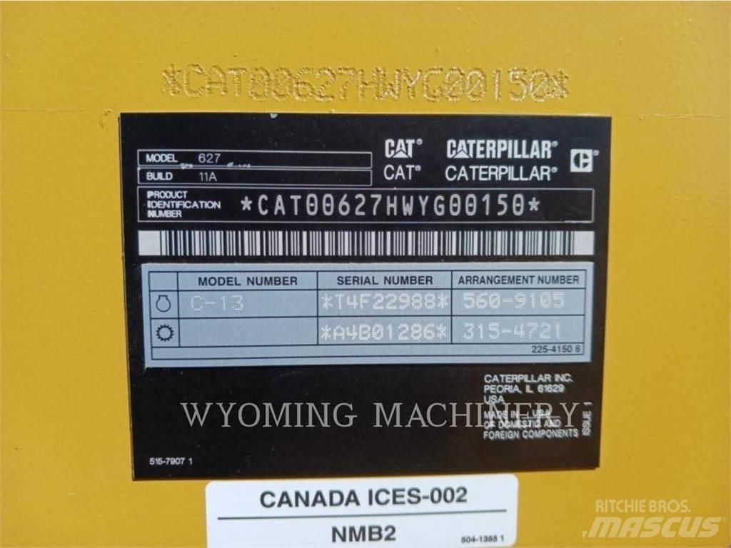 CAT 627 Skrobaki