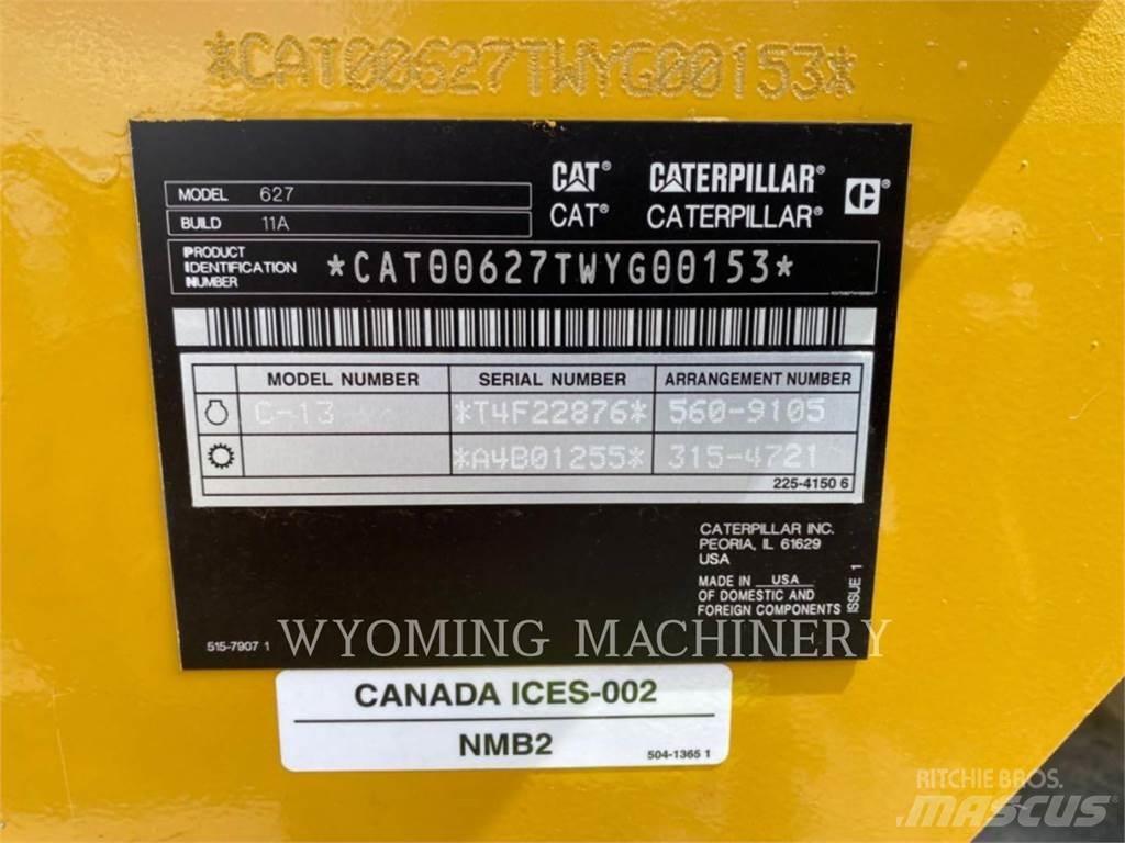 CAT 627 Skrobaki