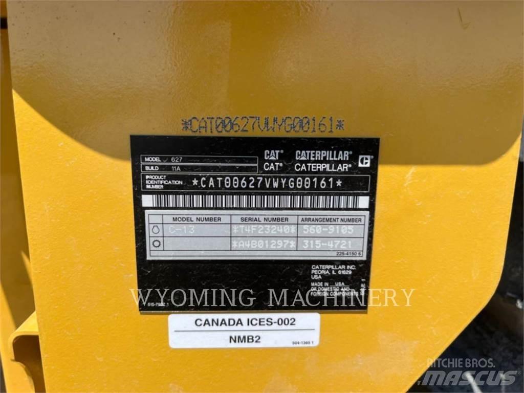 CAT 627 Skrobaki