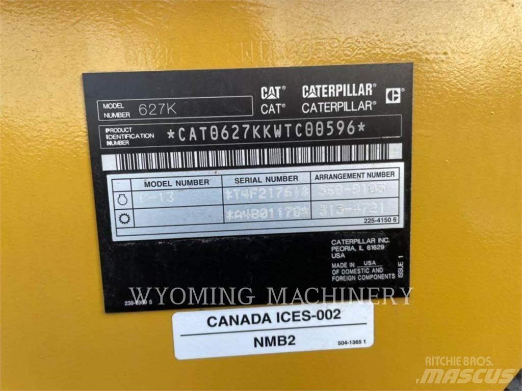 CAT 627K Skrobaki