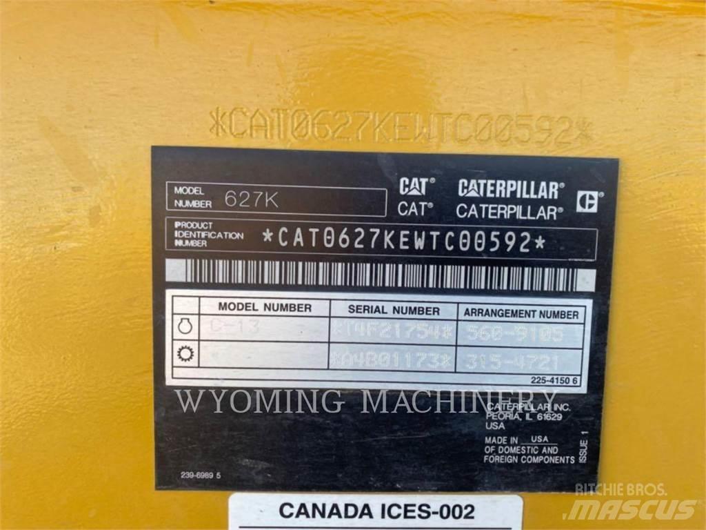 CAT 627K Skrobaki