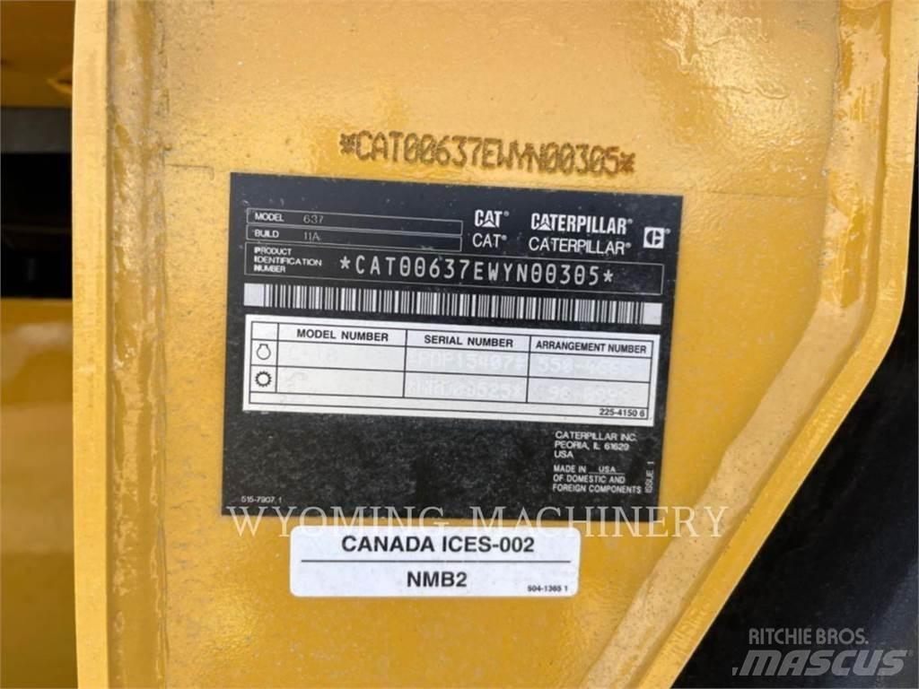 CAT 637 Skrobaki