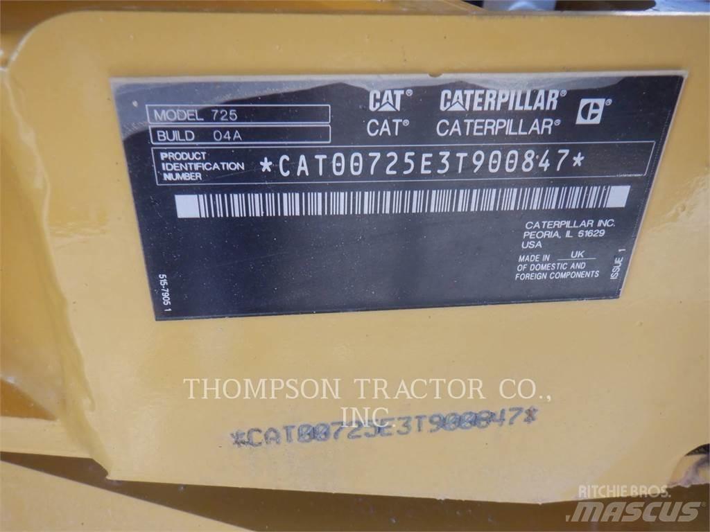 CAT 725 Wozidła przegubowe
