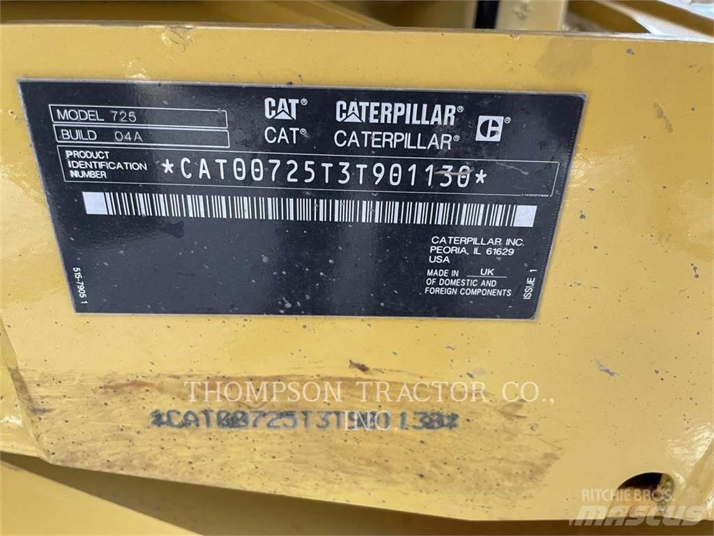CAT 725 Wozidła przegubowe