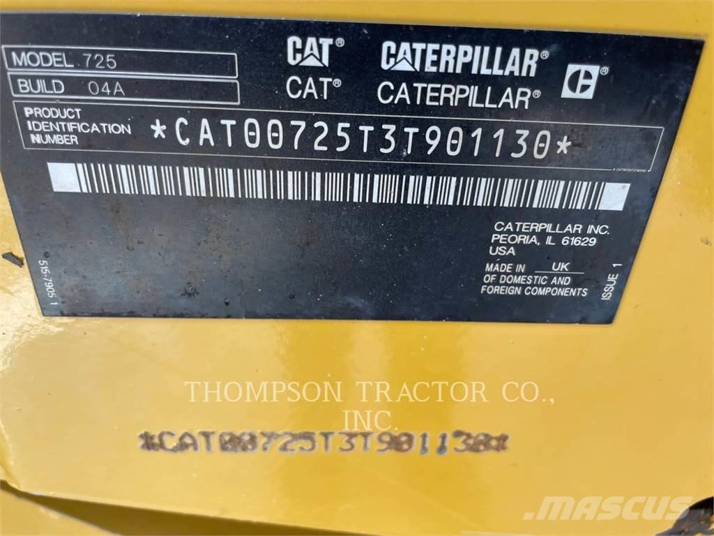 CAT 725 Wozidła przegubowe