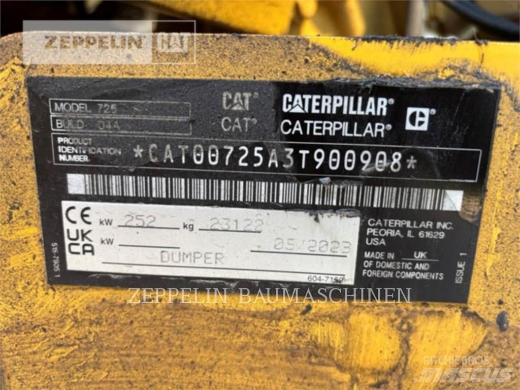 CAT 725-04A Wozidła przegubowe