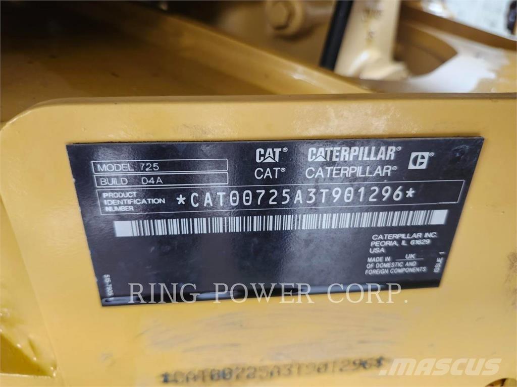 CAT 725TG Wozidła przegubowe