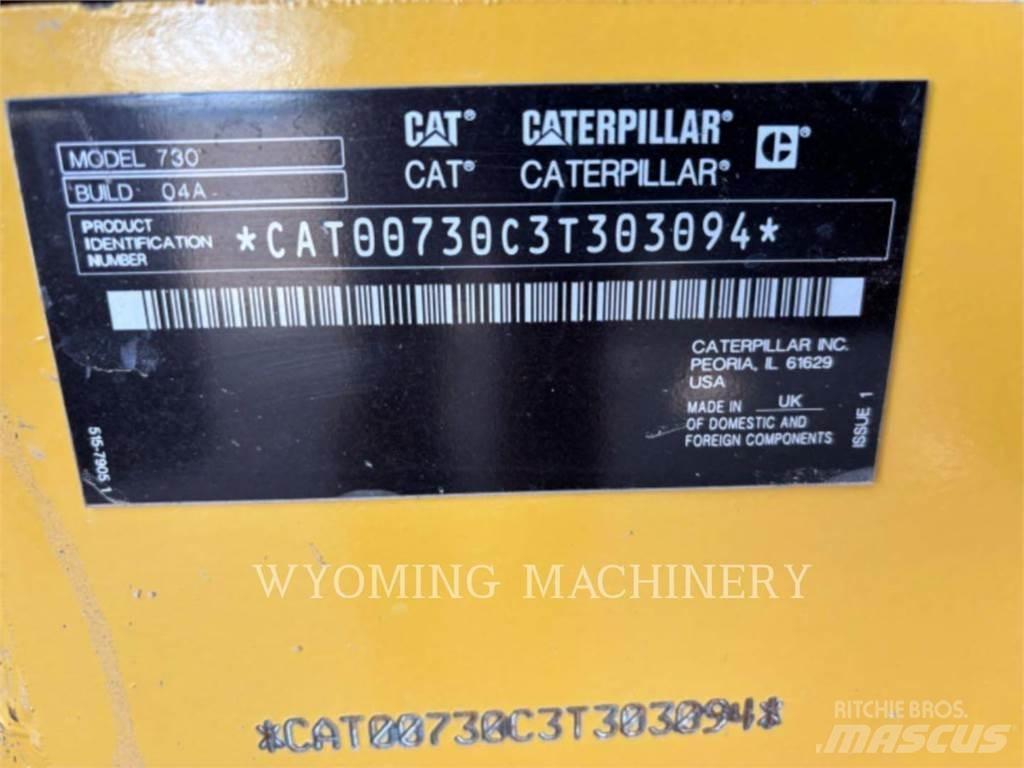 CAT 730 Wozidła przegubowe